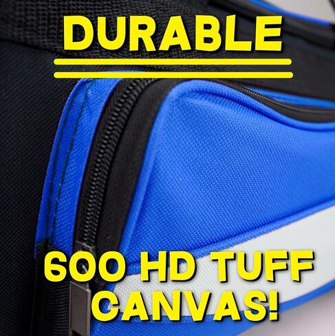 حقيبة دفل قماشية من Crown Sporting Goods 600 HD Tuff، مقاس 20 بوصة/متوسطة in Kuwait