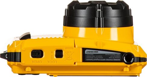 كاميرا Kodak PIXPRO WPZ2 متينة مقاومة للماء والصدمات والغبار واي فاي رقمية 16 ميجابكسل 4X زووم بصري 1080 بيكسل كاميرا فيديو عالية الدقة 2.7 بوصة LCD (أصفر) + بطاقة 32 جيجابايت + حافظة + حزام عائم + حزمة in Kuwait