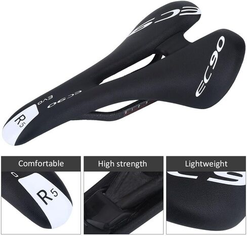 Bike Seat Saddle, Ultra-Light Carbon Fiber Seat Saddle Replacement Accessory for Mountain Road Bikes in Saudi Arabia