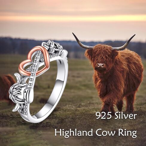 POPLYKE Animal Infinity Ring 925 Sterling Silver Cute Animal Ring Mother Child MOM Jewelry Gift for Women Daughter Granddaughter in Saudi Arabia