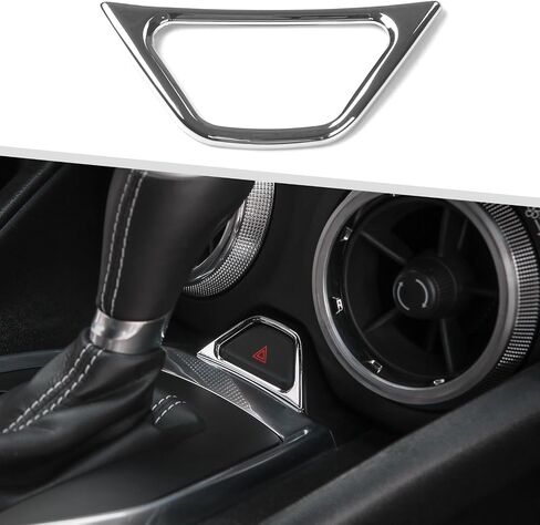 Compatible with Chevrolet Camaro 2017-2023, Emergency Warning Light Switch Button Cover Trim (Red) in Saudi Arabia