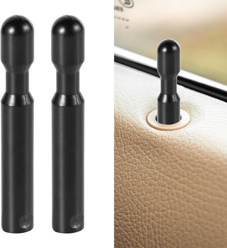 2pcs Car Door Lock Knobs, Auto Inner Door Lock Pull Pin Cap Compatible with F-150, OEM Number FODZ-5421850-A, F150 Accessories Car Replacement Accessories for Most Cars in Saudi Arabia