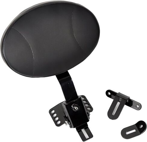 ECOTRIC Adjustable Plug-in Driver Rider Backrest Kit for 1988-2023 Harley Touring FLTR FLHT,with a Removable Back Pocket in Saudi Arabia