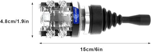 Joystick Controller Switch, 380V 15A AC Joystick Controller 4 Position 4NO Joy Stick Joystick Controller Switch Replacement in Kuwait