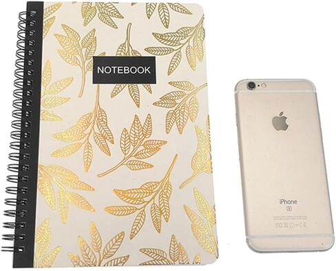 ALIMITOPIA Spiral Notebook Journal,Wirebound Ruled Sketch Book NotePad Diary Memo Planner,A5 Size(8.3X5.7) & 80 sheets (Leaf) in Saudi Arabia