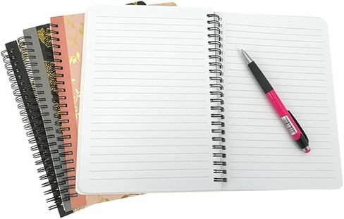 ALIMITOPIA Spiral Notebook Journal,Wirebound Ruled Sketch Book NotePad Diary Memo Planner,A5 Size(8.3X5.7) & 80 sheets (Leaf) in Saudi Arabia