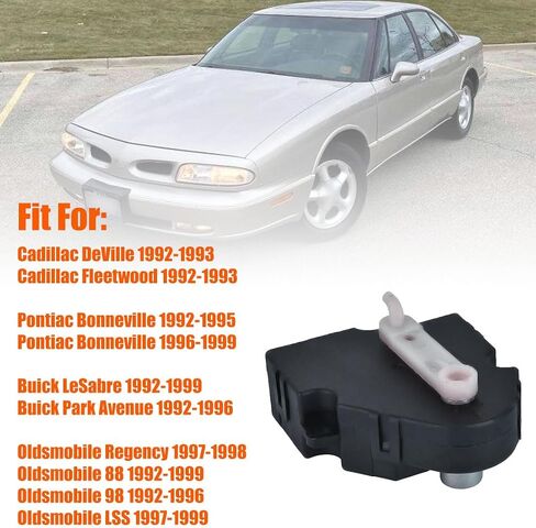 استبدال مشغل باب الهواء المزيج HVAC A/C لـ 1992-1999 LeSabre 88 98 LSS ريجنسي بونتياك بونفيل كاديلاك ديفيل بروغام فليتوود 604-123 in Saudi Arabia