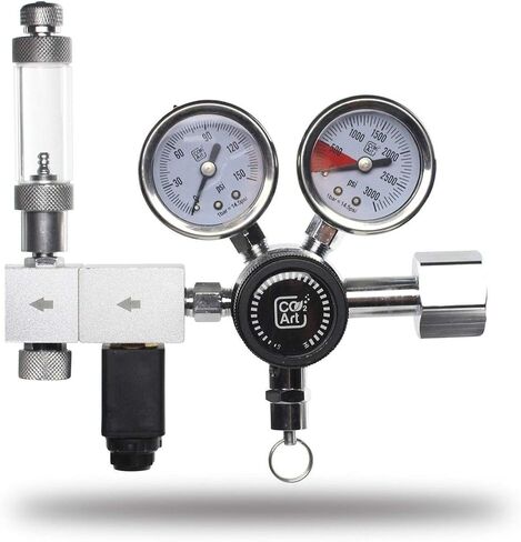 Pro-Elite Series The Most Advanced Aquarium Dual Stage CO2 Regulator CA-PRO-Elite-CGA in Saudi Arabia