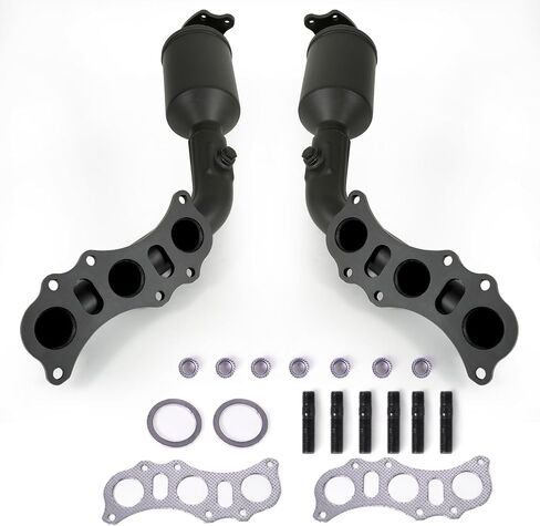 673-796 673-797 Catalytic Converter Compatible with 2003-2011 Toyota 4Runner FJ Cruiser Tacoma 4.0L Engine Replacement# Left Right Catalytic Converter Black (EPA Standards) in Saudi Arabia