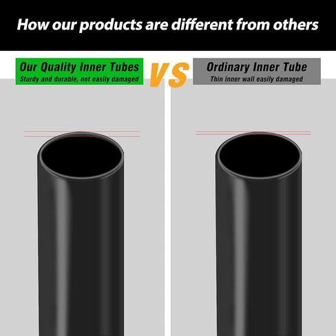 أنبوب إطارات الدراجة السميكة مقاس 26 × 4.0، أنبوب داخلي بديل مقاس 26 بوصة مع صمام AV 32 مم متوافق مع الدراجة الجبلية E Fat Bike مقاس 26 × 3.50 26 × 3.60 26 × 3.80 26 × 4.0 أنابيب دراجة كهربائية in Kuwait