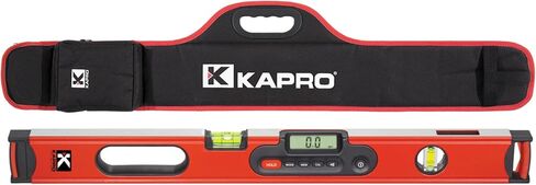 Kapro - 985D Digiman Magnetic Digital Level - 48-Inch - For Leveling and Measuring - Features Plumb Site, Ergonomic Handle, and Carrying Case in Saudi Arabia