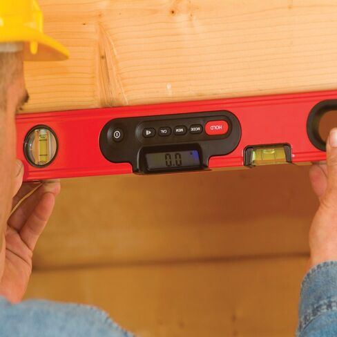 Kapro - 985D Digiman Magnetic Digital Level - 48-Inch - For Leveling and Measuring - Features Plumb Site, Ergonomic Handle, and Carrying Case in Saudi Arabia