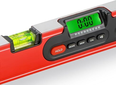 Kapro - 985D Digiman Magnetic Digital Level - 48-Inch - For Leveling and Measuring - Features Plumb Site, Ergonomic Handle, and Carrying Case in Saudi Arabia