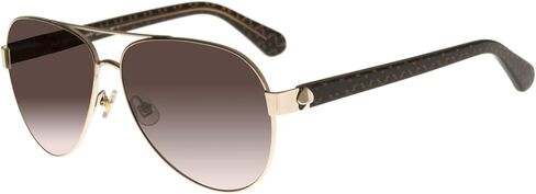 Kate Spade New York Women's Geneva/S Aviator Sunglasses, Brown/Brown Gradient, 59mm, 12mm in Saudi Arabia