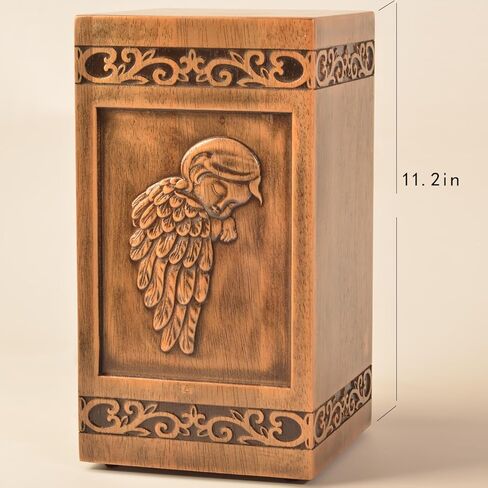 الجرار الخشبية رماد حرق الجثث البشرية جرة الخشب الكبار الذكور أبي دفن كبير الإناث الرجال الكبار صندوق (عباد الشمس 250 رطل) in Kuwait