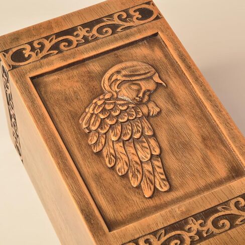 الجرار الخشبية رماد حرق الجثث البشرية جرة الخشب الكبار الذكور أبي دفن كبير الإناث الرجال الكبار صندوق (عباد الشمس 250 رطل) in Kuwait