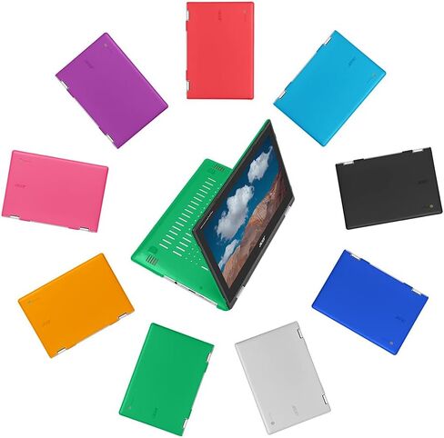 حافظة mCover متوافقة مع أجهزة الكمبيوتر المحمول القابلة للتحويل من سلسلة Acer Chromebook Spin 311 CP311-2H مقاس 11.6 بوصة فقط (لا تناسب موديلات Acer الأخرى) - شفافة in Saudi Arabia