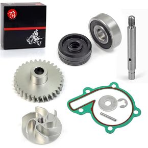 Water Pump Billet Aluminum Gear and Impeller Bearing Seal For YAMAHA Banshee 350 1987-2006