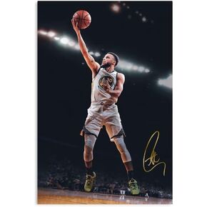 JADESA Stephen Curry Poster 12x18inches unframed Inspiring Wall Art Fashionable Design for Aesthetic Room Decor Trendy Artwork Basketball Poster Steph Curry