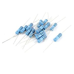 uxcell 30 Pcs Axial Lead Colored Ring Metal Film Resistor 2Ohm 2W +/-1%