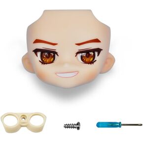 YMY Makeup Doll Face Doll Action Figure Accessories ob11 Doll Accessories DIY Toy Gift Suitable for GSC 1/12 Scale Doll Head