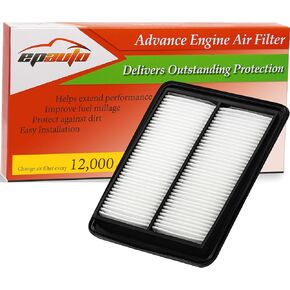 EPAuto GP858 (CA11858) Replacement for Nissan Rigid Panel Air Filter for Rogue (2014-2020), Rogue Sport (2017-2021), Qashqai (2017-2021)