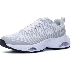 Mens Air Running Shoes Tennis Athletic Sneakers Lightweight Breathable Non Slip Walking Jogging Workout Gym Sports Footwear