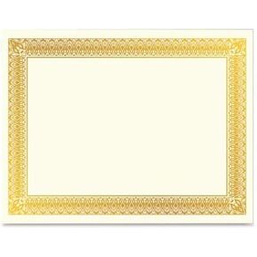 Geographics GEO47829 - Gold Foil Certificate