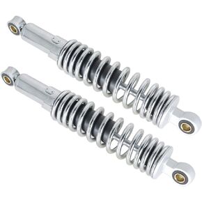 labwork 2pcs Chrome Rear Shocks Absorber 320mm Replacement for XL883 1200 72 48