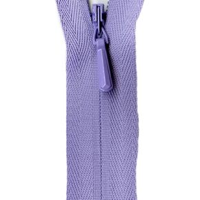YKK Unique Invisible Zipper, 9", Lilac
