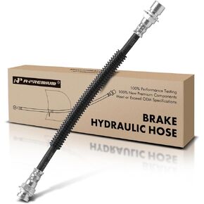 A-Premium Rear Center Brake Hydraulic Hose Compatible with Select Chevy and Pontiac Models - Camaro 1995-2002, Firebird 1995-2002, with Traction Control