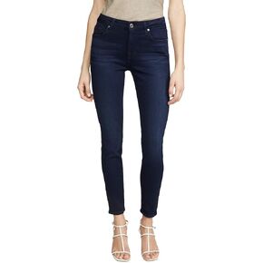 7 For All Mankind Women's Mid Rise Skinny Fit Ankle Jeans