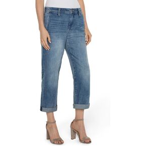 Liverpool Women's Norma Jean Mid-Rise Relaxed Roller 24 1/2"