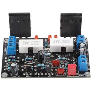 Amplifier Board,2SC5200+2SA1943 Power Amplifier Board 100W Amp Speaker Circuit Protection Board,Easy Installation and Password Free Connect to Phone Quietly