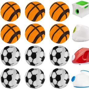 X-Small Dog Tennis Balls Dog Toys Ball Interior Bell 1.5" Pack of 12, Fit Ball Launchers