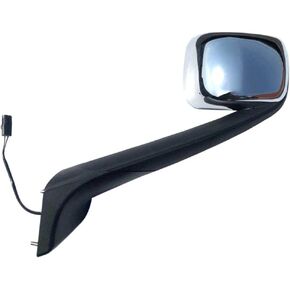 Replacement Chrome Hood Mirror Driver Left Side Fit Freightliner Cascadia 2018-onward