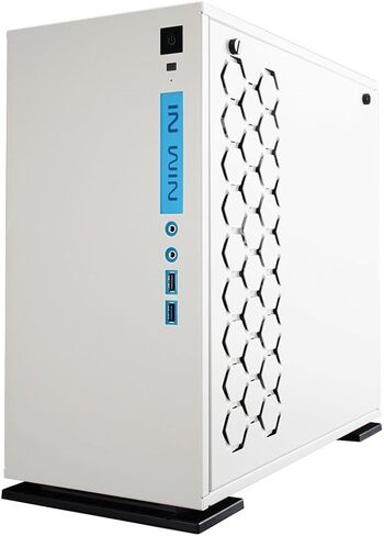 in Win 301 White Tempered Glass Premium Micro-ATX Mini-ITX Tower Gaming Computer Case in Kuwait