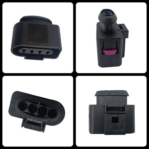 6 قطعة ملف الإشعال موصل طقم تصليح قابس كوابل مجمعة الأسلاك ث/أداة لأودي VW استبدال 4B0 973 724 4B0973724 in Kuwait