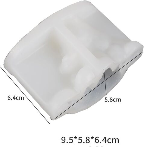 Bear Silicone Molds - Set of 2, Large and Small Size - Resin, Cake, Soap & Clay Molds - Candle Making & Craft Supplies in Kuwait