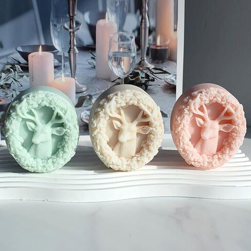 Bear Silicone Molds - Set of 2, Large and Small Size - Resin, Cake, Soap & Clay Molds - Candle Making & Craft Supplies in Kuwait