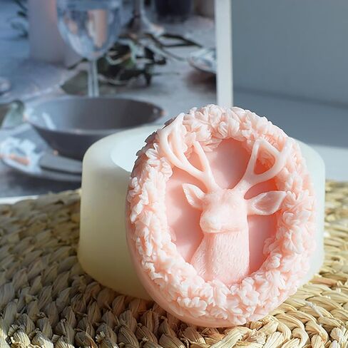 Bear Silicone Molds - Set of 2, Large and Small Size - Resin, Cake, Soap & Clay Molds - Candle Making & Craft Supplies in Kuwait