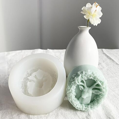 Bear Silicone Molds - Set of 2, Large and Small Size - Resin, Cake, Soap & Clay Molds - Candle Making & Craft Supplies in Kuwait