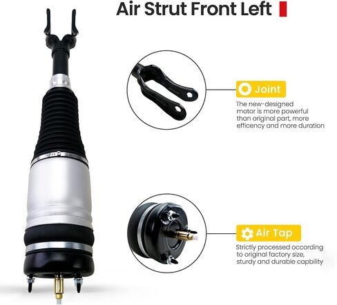 ممتص صدمات الهواء الأمامي الأيمن VIGOR متوافق مع 2011-2015 Jeep Grand Cherokee WK2 / SRT / SRT8 / Laredo/Limited/Overland/Summit Car Air Strut، رقم استبدال OEM 68059904AD in Kuwait