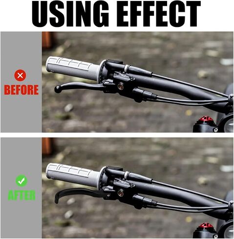 Brake Clutch Lever Hand Levers, 2PCS Left & Right Aluminum Pivot Brake Clutch Levers, Compatible for Sur Ron Light Bee Segway X260 X160 Dirt Bike Enduro - Black in Saudi Arabia