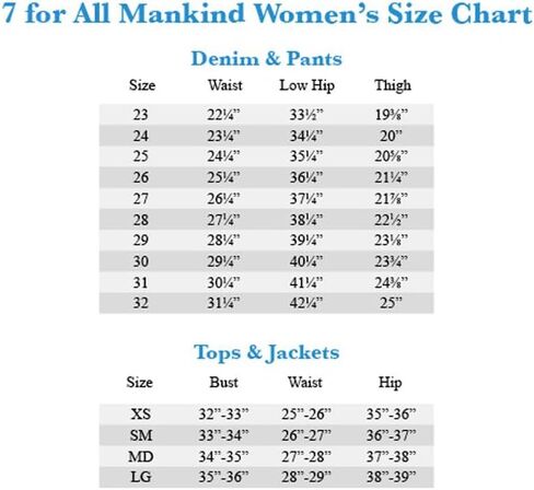 7 For All Mankind بنطال جينز نسائي متوسط ​​الارتفاع بقصة ضيقة عند الكاحل in Saudi Arabia