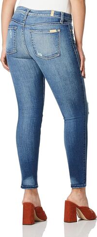 7 For All Mankind Women's Mid Rise Skinny Fit Ankle Jeans in Kuwait
