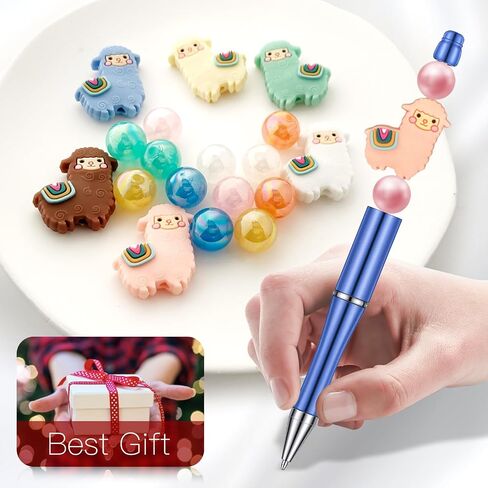 Cartoon Focal Beads for Pens, Silicone Focal Beads Bulk for Bead Pens Keychain Bracelet Jewelry Making (18Pcs Cartoon) in Saudi Arabia