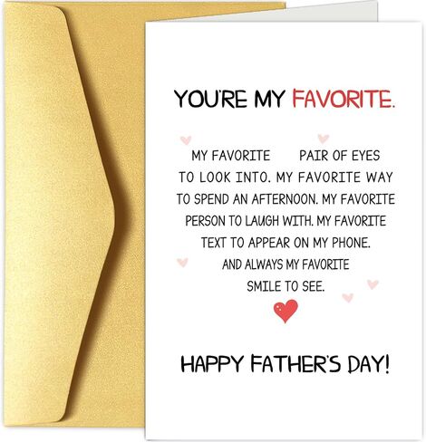 Funny Father's Day Card from Cat, Fathers Day Card for Cat Dad, Cat Dad Father's Day Card, Fathers Day Card Gifts from Cat in Kuwait