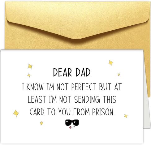 Funny Father's Day Card from Cat, Fathers Day Card for Cat Dad, Cat Dad Father's Day Card, Fathers Day Card Gifts from Cat in Kuwait