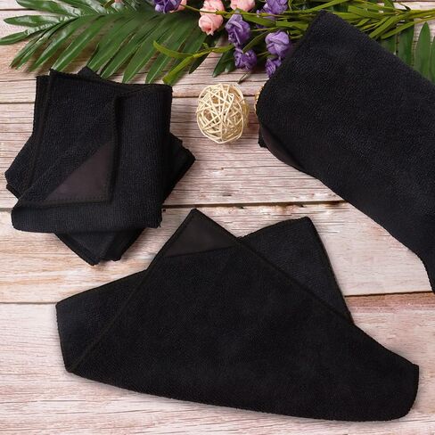 6 قطع من قماش التنظيف المغناطيسي، ممحاة جافة، منشفة مسح جافة من الألياف الدقيقة، قابلة للغسل، قماش تنظيف السبورة البيضاء، ممحاة سبورة جافة للفصول الدراسية، مكتب المطبخ المنزلي (رمادي، 10 × 10 بوصة) in Kuwait